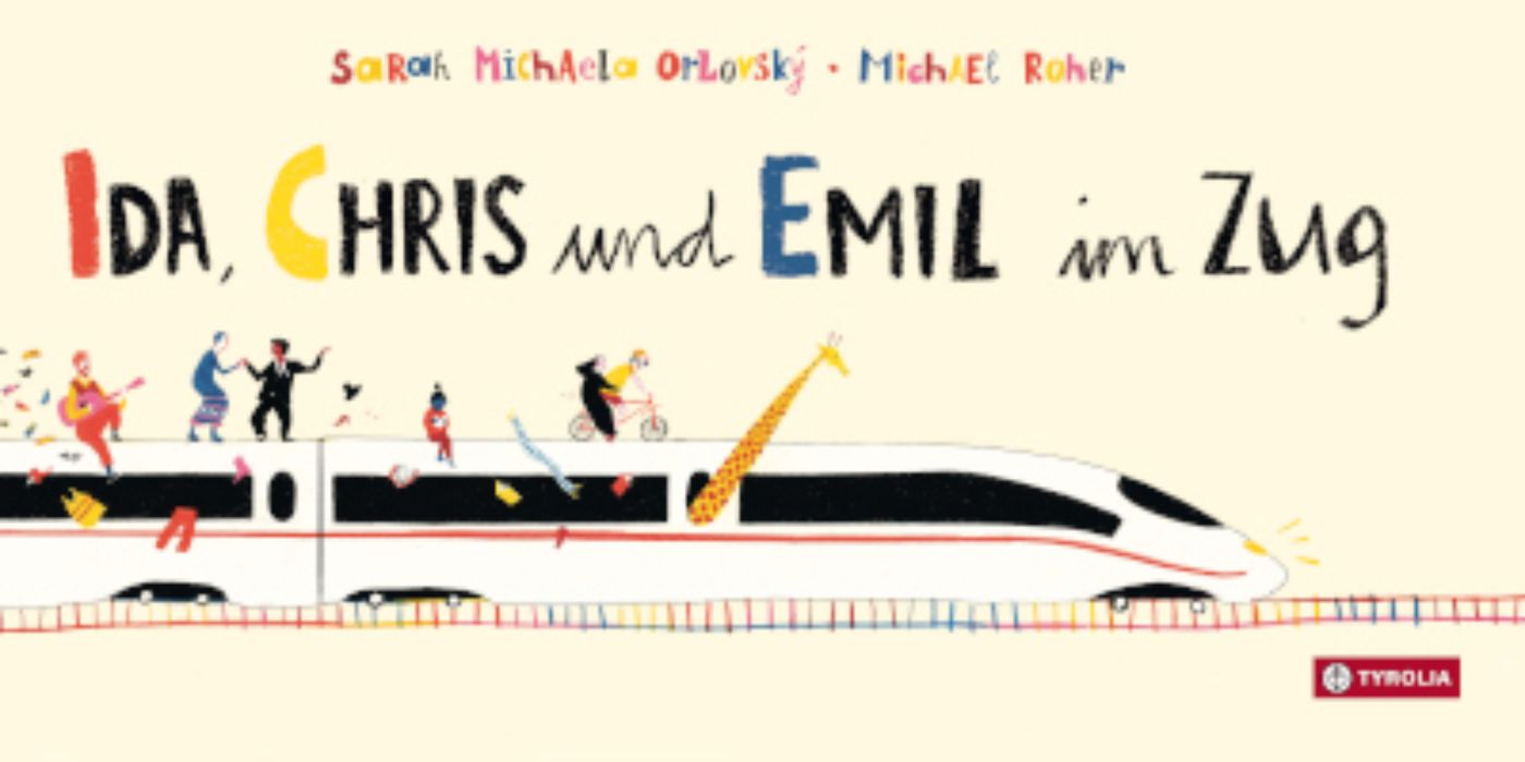 Buchcover: Ida, Chris und Emil im Zug