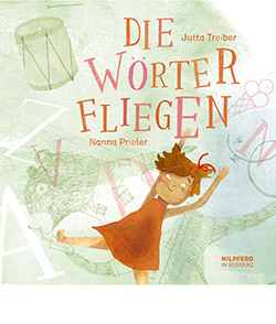 Buchcover Die Wörter fliegen © Nilpferd im G&G Verlag 