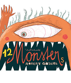 Buchcover 12 Monsters © Luftschacht Verlag 